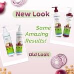 Mamaearth Onion Anti Hairfall Combo (Shampoo and Conditioner)- 250 ml each - Fast UK Delivery - Image 5