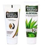 Roop Mantra Combo Face Care Kit (Face Cream 60gm + Aloevera Face Wash 115ml) - Fast UK Delivery
