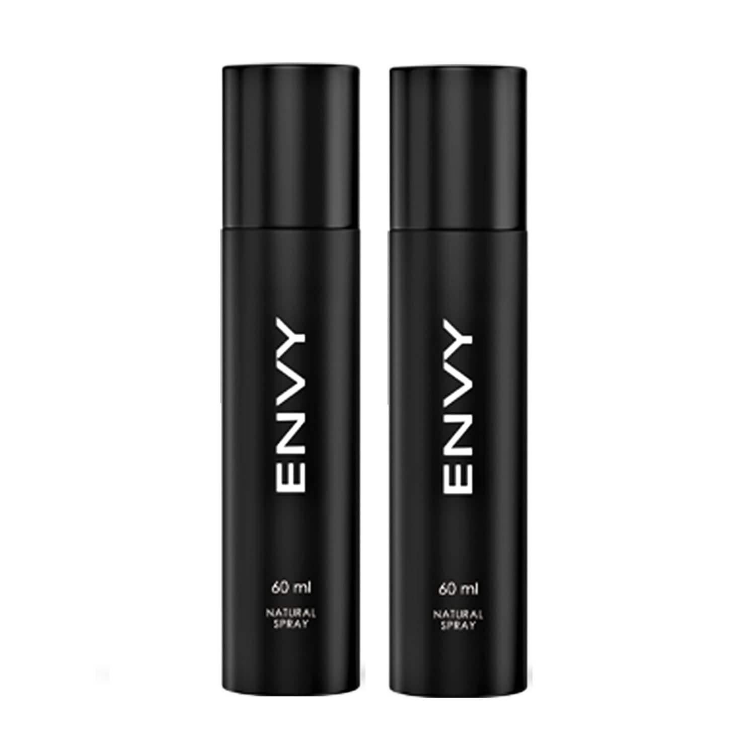 uk51-ACsrXdzL-1-1.jpg ENVY Natural Spray Perfume For Men - 60ML Each (Pack Of 2) | Long Lasting Eau Da Parfum for Men - Fast UK Delivery - Image 1