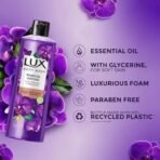 Lux Shower Gel, Black Orchid Fragrance & Juniper Oil Bodywash, With Glycerine For Soft Skin, Long Lasting Fragrance, Paraben Free, 245 Ml - Fast UK Delivery - Image 5