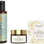 KAMA AYURVEDA ELADI HYDRATING FACE CREAM 8GM & Kama Ayurveda Extra Virgin Organic Coconut Oil - 50ml Combo - Fast UK Delivery