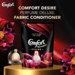 Comfort Perfume Deluxe, Desire, Fabric Conditioner crafted with French perfume fragrances, 2 ltr pouch (Pack of 2) - Fast UK Delivery - Image 4