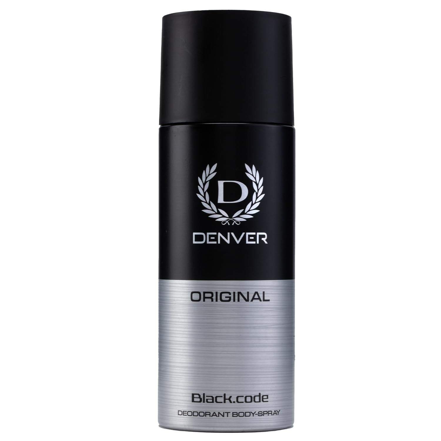 uk51-lkJMT-IL-1-1.jpg DENVER Black Code Original Deodorant - 200ML | Long Lasting Deo Body Spray for Men - Fast UK Delivery - Image 1