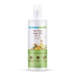 Mamaearth Tea Tree Anti Dandruff Hair Oil with Tea tree oil & Ginger for Dandruff-Free Hair - 250ml - Fast UK Delivery