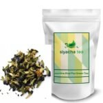 Siyacha Tea Blue pea Jasmine Green Tea| For Calm Mind & Relaxation, Made with 100% Whole Leaf Natural Ingredients Loose Leaf Chai Patti|Natural Detox Healthy|1 KG Pouch Makes 500 Cups (approx) - Fast UK Delivery