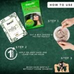 Deewal Palina Herbal Mehndi & Indigo Powder Combo - 100% Natural Organic Hair Color | Allergy-Free, Chemical-Free | Rich Long-Lasting Shades | Natural leaves powder - Fast UK Delivery - Image 3