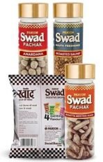 Swad Candy Pack, Aam Papad, Anardana Pachak, Roasted Saunf Mukhwas, 25 Toffee (4 units) 480 grams - Fast UK Delivery - Image 4