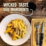 WickedGud 2X Fiber Rigatoni Pasta | No Maida | Durum Wheat Semolina | Brown Rice | Red Lentils | Healthy Diet Pasta - 400gm - Fast UK Delivery - Image 6