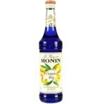 Monin Bright Blue Curacao Flavored Syrup, Medium, 700 ml - Fast UK Delivery