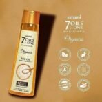 Emami 7 Oils In One Organics RICE OIL Hair Repair& No Frizz| Nourishing & Hydrating| Ultra-Light & Non-Sticky | Certified Organic | Free From Parabens, Sulphates & Harmful Chemicals |For Soft, Shiny Hair - 200ml - Fast UK Delivery - Image 5