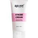 Recode Strobe Cream Rose Gold 25ml | | Primer + Highlighter + Moisturizer | Instant Illumination & Hydration with Shea Butter & Hyaluronic Extracts - Fast UK Delivery