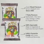 Swad Mixed Assorted Flavored Candy | Imli,Pan, Coffee, Aam, Cola, Orange |Toffee Pouch| 2 Packs x 50 Toffee - Fast UK Delivery - Image 5