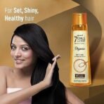 Emami 7 Oils In One Organics RICE OIL Hair Repair& No Frizz| Nourishing & Hydrating| Ultra-Light & Non-Sticky | Certified Organic | Free From Parabens, Sulphates & Harmful Chemicals |For Soft, Shiny Hair - 200ml - Fast UK Delivery - Image 3