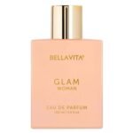 Bella Vita Luxury GLAM Woman Eau De Parfum With African Orange, Jasmine & Patchouli Premium, Long Lasting Floral & Woody Fragrance Liquid EDP For Women, 100ml - Fast UK Delivery