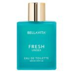 Bella Vita Luxury FRESH Unisex Eau De Toilette Perfume with Bergamot, Lavender,Ylang Ylang|Premium, Long Lasting Fresh Fragrance for Men & Women, 100ML - Fast UK Delivery