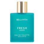 Bella Vita Luxury FRESH Unisex Eau De Toilette Perfume with Bergamot, Lavender,Ylang Ylang|Premium, Long Lasting Fresh Fragrance for Men & Women, 100ML - Fast UK Delivery