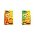 Saffola Masala Oats Classic Masala - 500 gm and Curry & Pepper - 500 gm - Fast UK Delivery