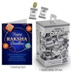 Swad Happy Raksha Bandhan Rakhi Gift with Card (Swad Digestive Candy 125 Gift Box & 1 Greeting card) - Fast UK Delivery - Image 3