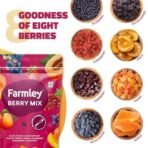 Farmley Berries Mix 160g | 8-In-1 Healthly Snacks Contains Cranberry,Black Raisins,Strawberry,Black Currant & More (Pack of 1) - Fast UK Delivery - Image 6