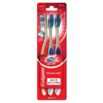 Colgate Adult 360 Visible White Manual Toothbrush Combo Pack Offer, Ultra Soft Toothbrush For-3Pcs (Buy 2 Get 1 Free) - Fast UK Delivery