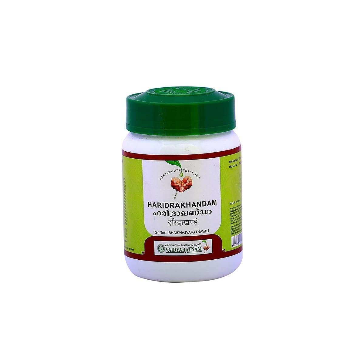 uk511zNyehNoL-1.jpg Vaidyaratnam Haridrakhandam 100G (Pack of 3) - Fast UK Delivery - Image 1