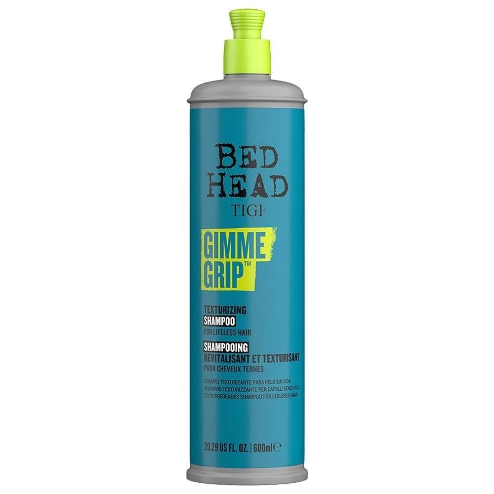 uk5126NtbJfdL-1.jpg Bed Head TIGI Gimme Grip Hair Texturizing Shampoo for Refreshing & Volumized Hair with Sparkling Red Fruit Fragrance, Volume Boost Professional Shampoo for Thin, Fine & Flat Hair, Salon-like Results, Adds Texture, Volume & Grip, Deep Cleanses, 600 ml - Fast UK Delivery - Image 1