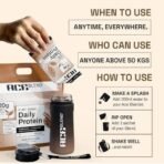 Ace Blend 20g Premium Plant based Protein Powder & Superfoods (15 Servings) | Raw Chocolate | Daily Protein | 4 Vital Greens | 4 Antioxidants | 3 Probiotics | Blended for all ages | 100% Gut Friendly - Fast UK Delivery - Image 7