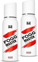 FOGG Master Agar Deodrant Deodorant Spray - For Men Women (240 ml Pack of 2) - Fast UK Delivery