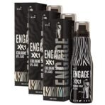 Engage XX1 Cologne Spray for Men, Citrus and Spicy, Skin Friendly, 405ml ( 135ml, Combo Pack of 3 ) - Fast UK Delivery