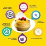 Kwality Custard Powder 1kg (Vanilla Flavor), Smooth & Creamy Custard, Quality Ingredients, Best for Fruit Salads - Fast UK Delivery - Image 6