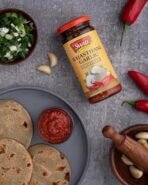 SWAD Rajasthani Red Chilli Garlic Chutney / Lehsun laal mirch Chutney-250g - Fast UK Delivery - Image 3