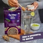 Farmley Chia Seeds 500g, Pack of 1 I Seeds for Eating | Seeds for Weight Management | Rich in Calcium, Protein & Fibre - Fast UK Delivery - Image 6