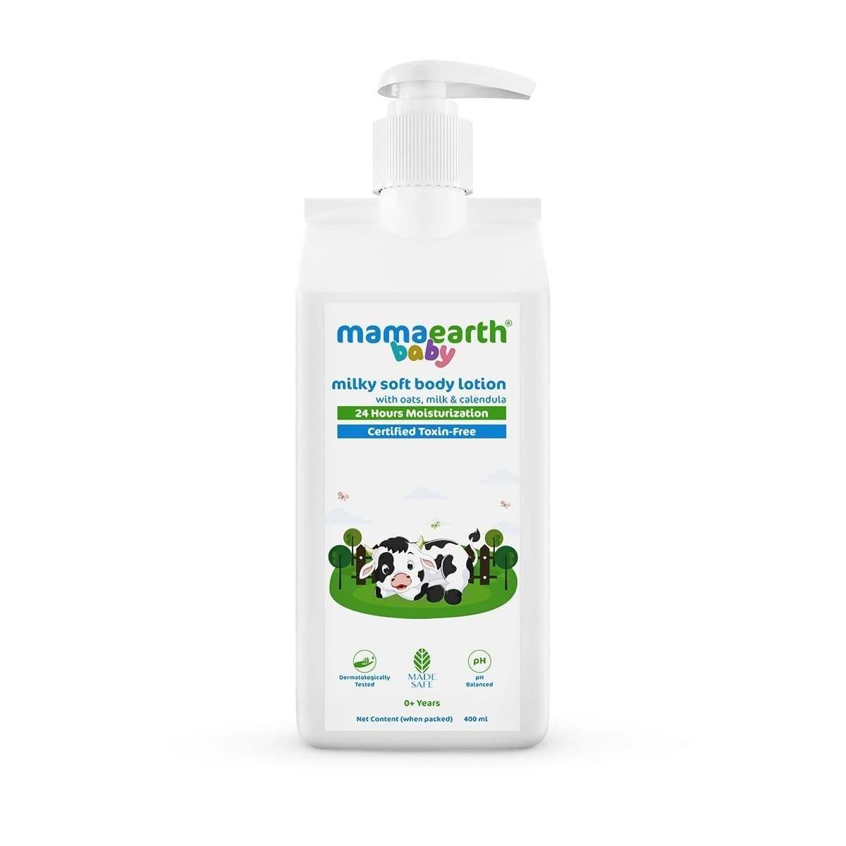 uk512ucKIRlBL-1.jpg Mamaearth Milky Soft Body Lotion with Oats, Milk & Calendula - 400 ml - Fast UK Delivery - Image 1