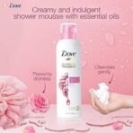 Unilever Dove Creamy Shower And Shaving Mousse, Gentle Cleanser Infused With Rose Oil For Nourishment, Gives 24 Hour Softness, Sulphate-Free, 200 Ml - Fast UK Delivery - Image 7