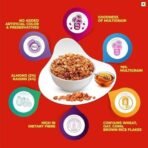 Kwality Muesli Crunchy Almond & Raisins 900g Jar, 86% Multi Grains, Natural Source of Vitamin & Iron, High in Protein & Fiber, Low Fat & Cholesterol-Free, Healthy Food & Breakfast Cereal - Fast UK Delivery - Image 5