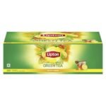 Lipton Honey Lemon Green Tea Bags 100 pcs, All Natural Flavour, Zero Calories - Improves Metabolism & Reduces Waist - Fast UK Delivery