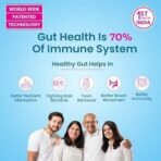 Dr. Morepen INTEBACT PROBIOTIC CAPSULES |Supplement for Gut Health - 10 Veg Capsules - Pack of 2 - Fast UK Delivery - Image 6