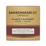 VAIDYARATNAM 21 SAHACHARADI SOFT GEL CAPSULE 100 NOS - Fast UK Delivery