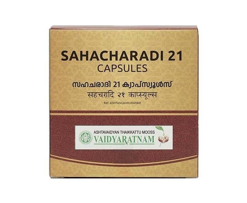 uk513OYV2xO5L-1.jpg VAIDYARATNAM 21 SAHACHARADI SOFT GEL CAPSULE 100 NOS - Fast UK Delivery - Image 1