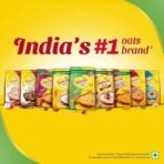 Saffola Masala Oats |Curry & Pepper | Tasty, Anytime Snack | Ready In 3 Mins | Millets Goodness- With Ragi & Jowar | No Maida, No Added Preservatives | Oats Helps Manage Weight |500G .. (Pack of 2) - Fast UK Delivery - Image 5