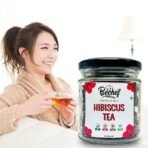 Bechef Flower Tea - Hibiscus Tea - 25 gm || Flower Tea || Hibiscus Flower Herbal Tea || Mock-tails || Syrups || Natural Tea || Anti oxidant || Health Benefits || - Fast UK Delivery - Image 7