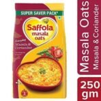 Saffola Masala Oats Curry & Pepper - 500 gm and Masala & Coriander 500 gm - Fast UK Delivery - Image 4