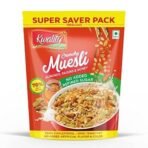Kwality RCB Crunchy Muesli Almonds, Raisins & Honey 700g | No Added Refined Sugar | 76% Multi Grains | Natural Source of Vitamin & Iron | High in Protein & Fiber | Healthy Food & Breakfast Cereal | Endorsed by Royal Challengers Bangalore (RCB) - Fast UK Delivery - Image 2