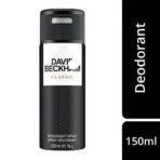 David Beckham Classic Deodorant Spray (New) 150ml, (Model: Skin Care Products, Clear, Male) - Fast UK Delivery - Image 5