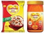 Saffola Honey Active, Made with Sundarban Forest Honey,1Kg & Saffola Soya Chunks with Supersoft Technology, 53% Protien, Tender & Juicy, 1kg - Fast UK Delivery - Image 2