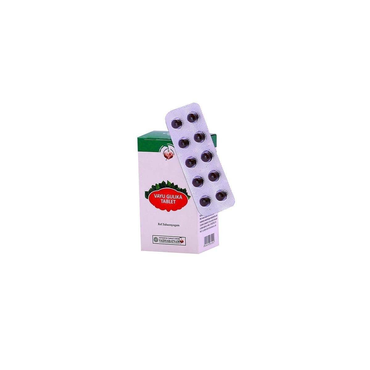 uk514-LchmEpL-1.jpg Vaidyaratnam Vayu Gulika Tablets 100 tablet_Alida - Fast UK Delivery - Image 1