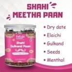 Delight Foods Gulkand Meetha Paan Mukhwas Mouth Freshener, 300grams | Without Supari |Sweet Paan Hygienically Packed Jar | Traditional Mukhwas - Fast UK Delivery - Image 6