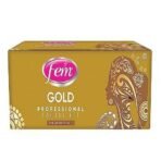 Fem Professional Gold Facial Kit - 300g | For Golden Glow | Instant & Long Lasting Radiance | Deep Cleansing | Professional Spa Like Experience | 5 Unique Step Complete Solution Kit - Fast UK Delivery - Image 2