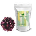 Siyacha Tea,Rose Black Tea |100 Grams|Assam Black Chai Patti, Natural Dried Rose Petals|Refreshing Healthy Blend|Morning Herbal Beverage| Makes 50 Cups (approx) - Fast UK Delivery