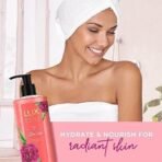 Lux Essence of Himalayas Rose & Aloe Vera Brightening Bodywash 400 ml - Fast UK Delivery - Image 3